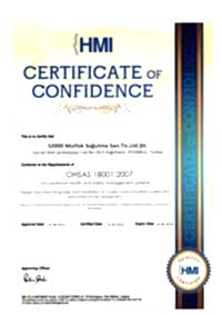 S2000 ISO 9001:2008 kalite sertifikası