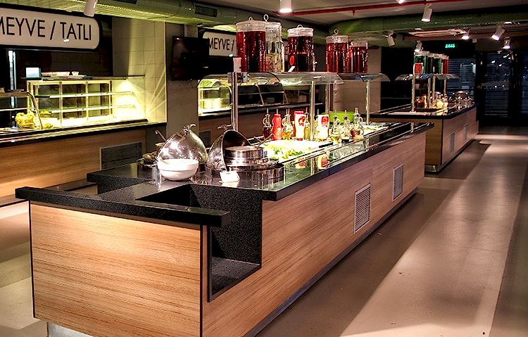 Otel Mutfak açık büfe