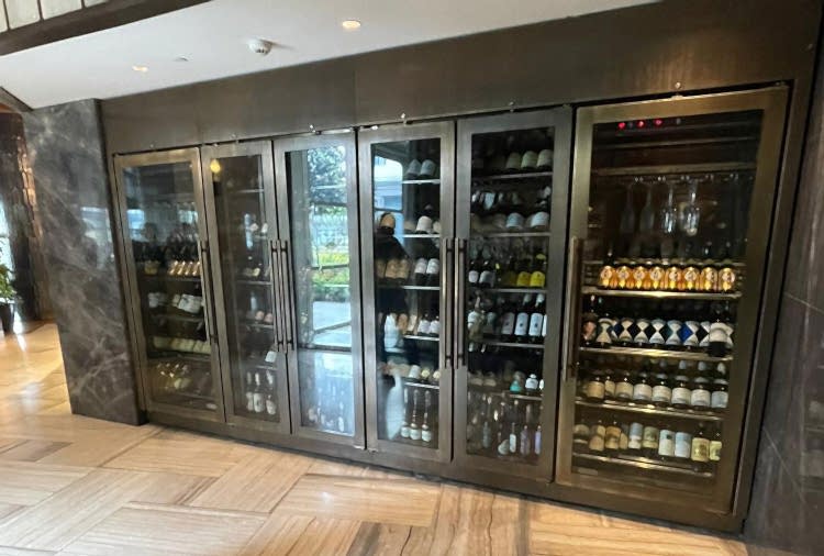özel üretim şarap dolabı