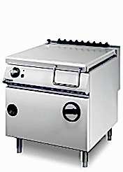 900 Serisi Gazlı 80 Lt. Paslanmaz Çelik Dipli Devrilir Tava - 80x90x87 cm - BR98G80