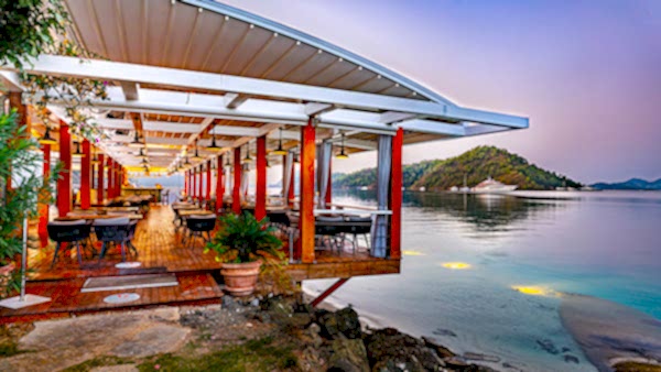 MUĞLA FETHİYE D RESORT GÖCEK D BREEZE RESTAURANT AHŞAP UYGULAMALAR