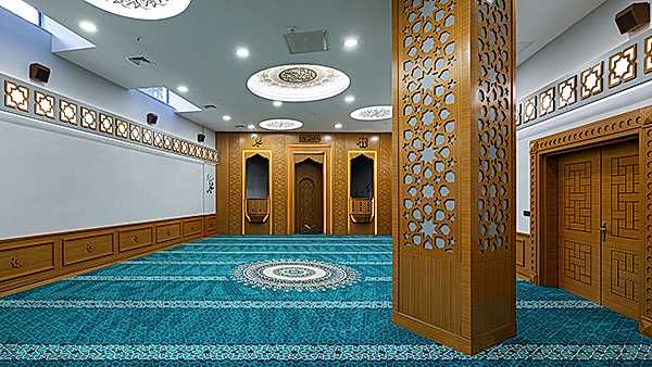 İSTANBUL DİLEK GRUP MERKEZ BİNASI MESCİT DEKORASYONU